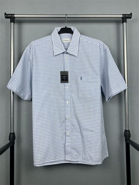 cheap ysl shirts|ysl men's short sleeve shirt.